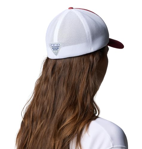 Image of Columbia Unisex Adult PFG Logo Mesh Ball Cap