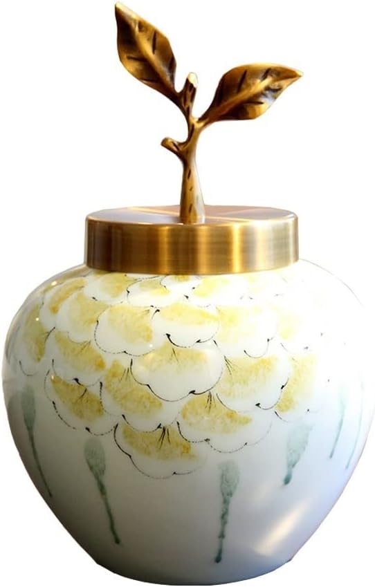 Vase Modern Home Ceramic Vase Decoration Living Room TV Cabinet Flower Arrangement Table Decoration Chinese Style Dried Flower Decoration Suitable for dining and living room home decoratio