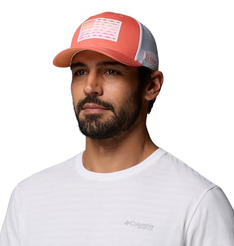 Image of Columbia PFG Fish Flag Mesh Snapback