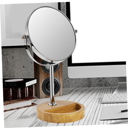 Espejo de maquillaje de doble cara Beavorty para mesa miniatura 6