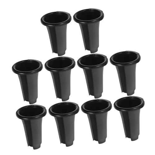 SUPVOX 10pezzi Fioriera in Plastica Pp Vasi Per Piantin Esterno Vasi Da Fiori in Plastica Per Piante Giardino Multiuso Facil Pulire