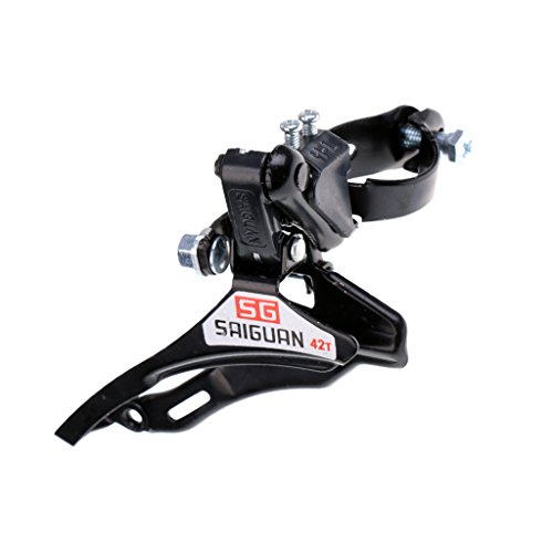 Jili Online Bicycle Front Derailleur 31.8mm Clamp Bottom Top Pull Mountain Road Bike MTB - Bottom Pull Front Derailleur