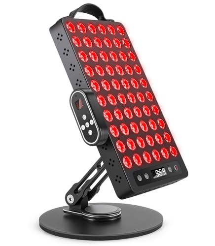Red Light Therapy for Body & Face, 60 LEDs with