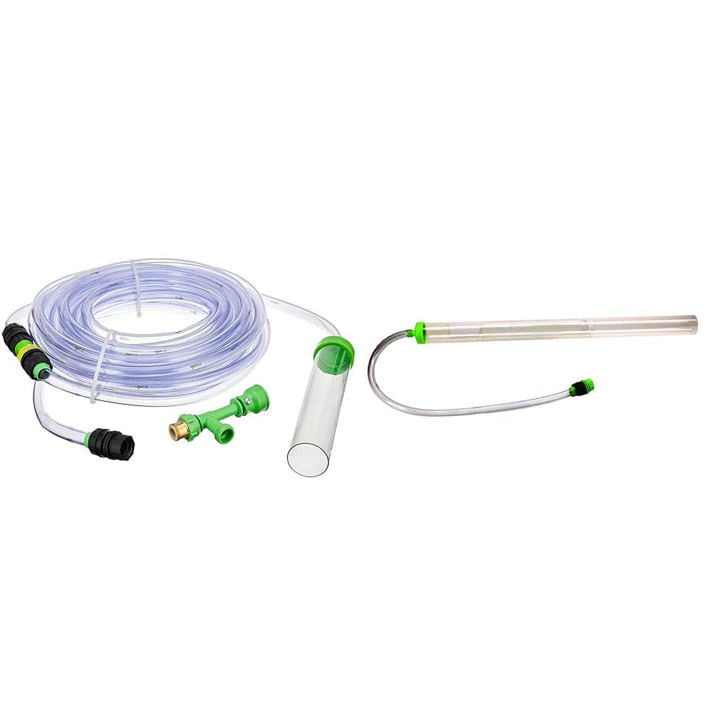 PythonNo Spill Clean and Fill Aquarium Maintenance System, Gravel Cleaner and Water Changer, 50 Foot with 30-Inch Gravel Tube