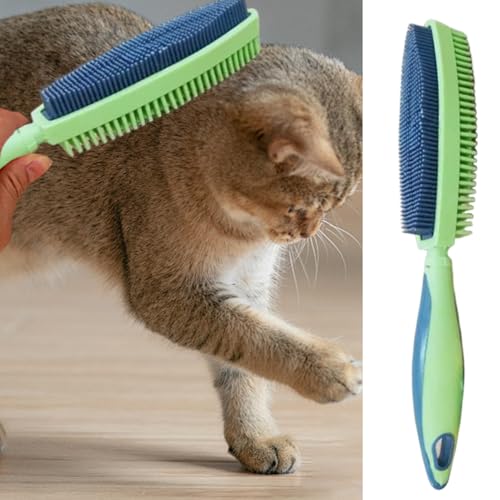Cepillo de pelo de gato para eliminar nudos y desprendimiento sin dañar la piel 3