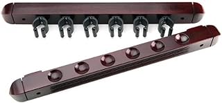 Cartasport Unisex – Estante de Pared para 6 Tacos, Color marrón