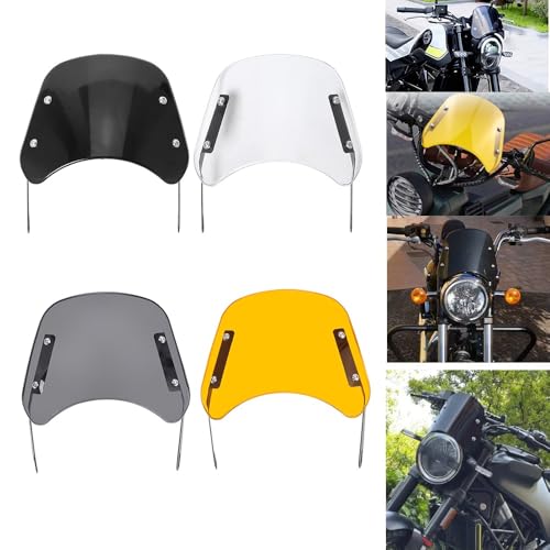 Pare-brise moto déflecteur de vent aérodynamique anti-turbulence - 2