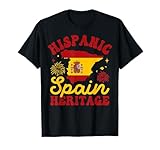 Photo Gallery spain pride flag hispanic heritage month maglietta Photo Gallery spain pride flag hispanic heritage month maglietta
