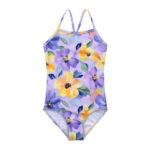 Image of Girls One Pieces Swimsuit Cute Swimwear Bathing Suits 2-12 Years