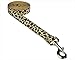 FlyFree 6 ft. Leopard Dog Leash44; Natural - Large