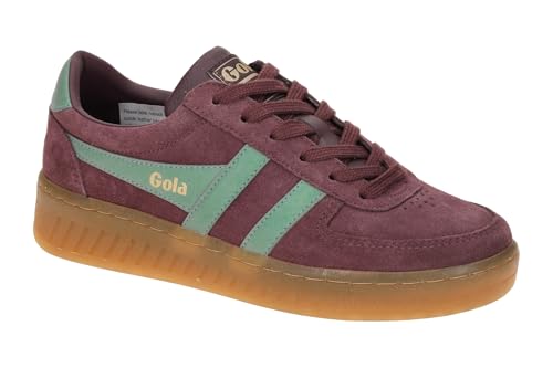 Baskets femme Gola Grandslam Suede vert pour un style citadin