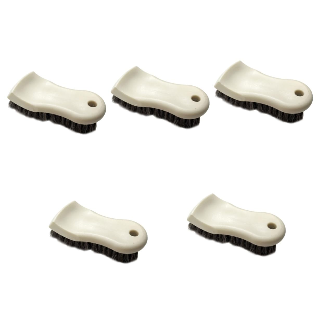 ULTECHNOVO 5piezas Cepillo De Limpieza De Interior para Automóviles Herramienta De Detalle Ergonómica para Salpicadero y Asientos De Cepillo Multiusos De Pelo para Detallado De Vehículos