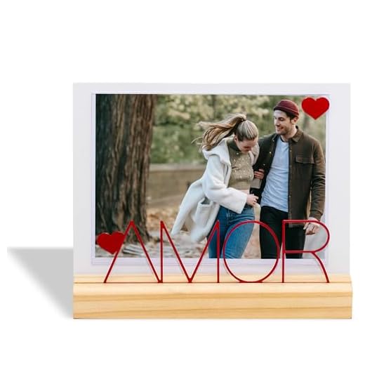 Porta-Retrato Amor Pinus Geguton Vermelho