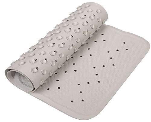 The Bettersleep Company Rubber Anti-slip Bath/Shower Mat with Suction Cups (Bath 74cm x 34cm)
