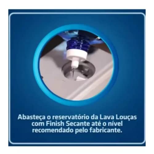 Kit 2 Finish Secante Abrilhantador Lava-louças Original