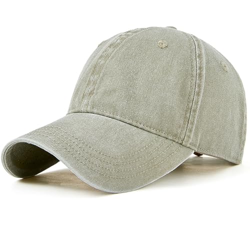 Image of Oversized XL XXL 100% Cotton Basebal Cap Large Dad Washed Sport Cap Unconstructed Low Profilel Hat for Big Head(23.5 inch-25.5 inch)