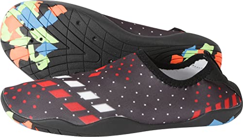 PONTAPES(ポンタぺス) マリンシューズ アクアシューズ ウォーターシューズ ドットピンク 16cm メンズ レディース キッズ 海水浴 ビーチ 軽量 シューズ アウトドア 速乾