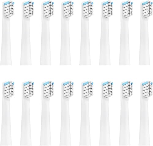 Buses de rechange pour brosse à dents électrique N1 N2, poils souples anti-plaque 16 pièces