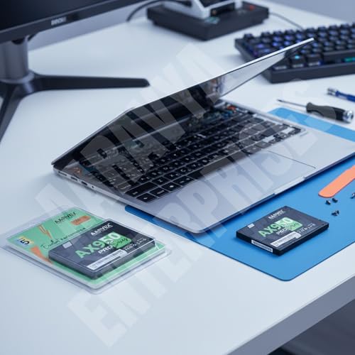 Image of AX950 Pro 2.5″ SATA 128 GB Internal SSD - High-Performance 3D TLC NAND, SATA III 6 Gb /s Interface, 2.5″ Form Factor, Excellent Durability & Stability