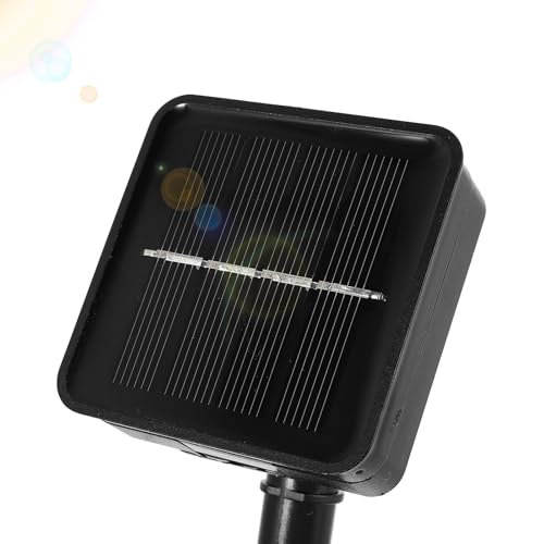 Luces solares exteriores de 5m con hojas artificiales: decora sin cables 3