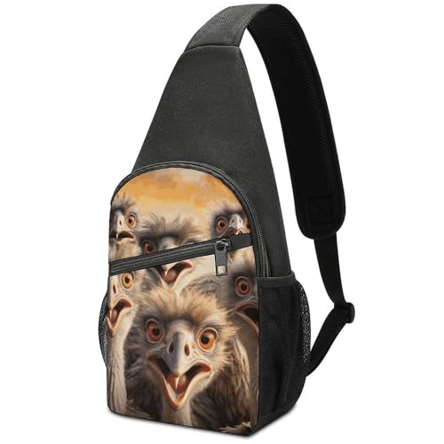 Mochila Pequeña Urbana Crossbody para Mujer y Hombre miniatura 1