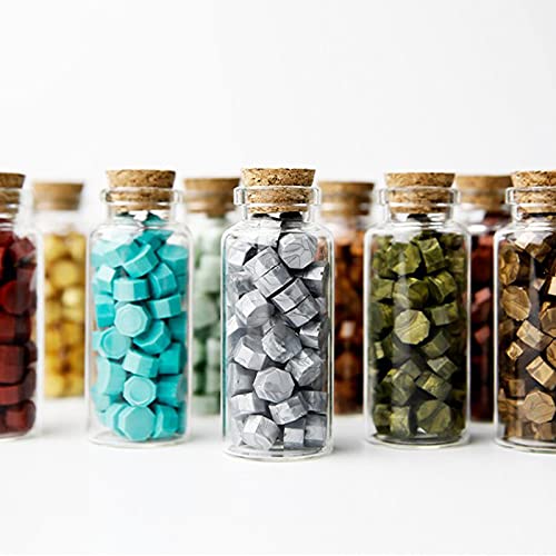 Sceau de cire et perles pour cachet rétro, idéal invitations de mariage - 3