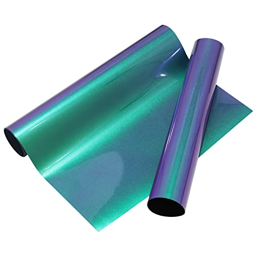 VINYL FROG Chameleon Heat Transfer Vinyl Purple to Green Gradual ...