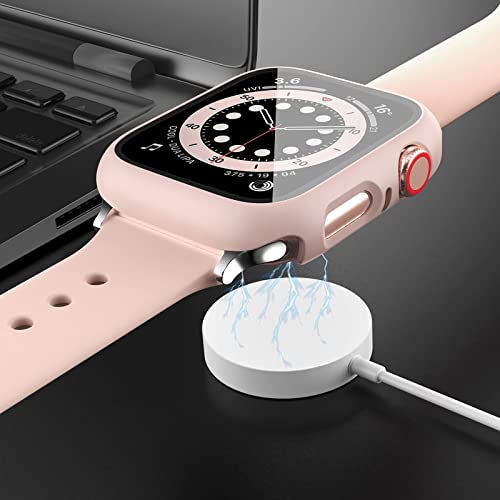 14 Pack Apple Watch Case With Tempered Glass Screen Protector For Apple Watch Series 8 Series 7 45Mm,Anotch Full Coverage Hard Pc Protective Cover Hd Ultra-Thin Bumper For Iwatch 8/7 45Mm Accessories #TOP4