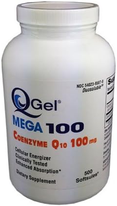 Mega 100 (100mg CoQ10 / 500 Softgels)