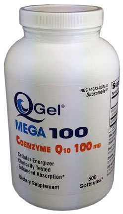 Mega 100 (100mg CoQ10 / 500 Softgels)