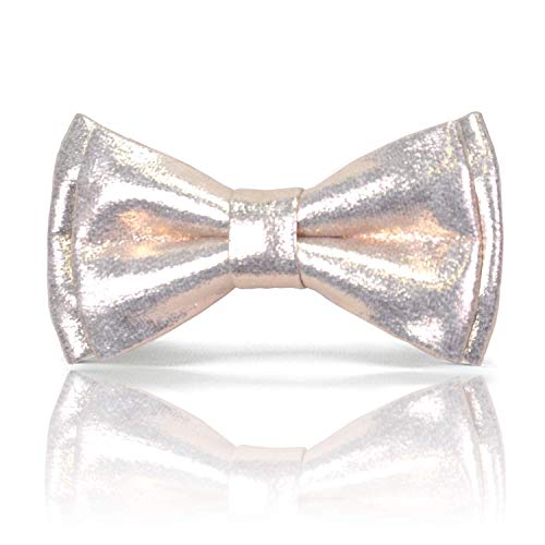 Champagne bow tie for men, Champagne Gold pre-tied bow tie, Champagne Gold Sparkling bow tie, Dream Up Idea