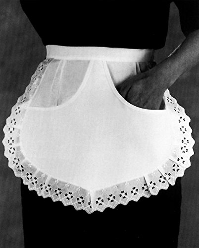 Leiber Servierschuerze weiss