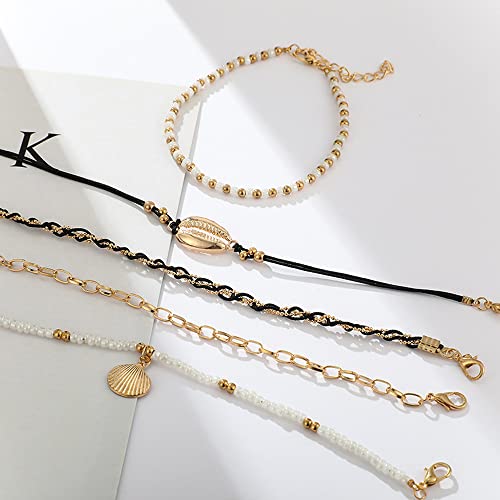 TOEECY Cavigliere Boho Set Dorate Ciondolo