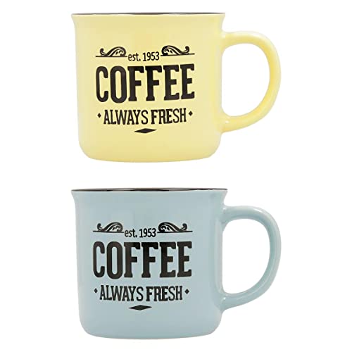 Quid Frappe Fresh Mug Cerámico Surtido 33cl Multicolor