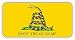 Gadsden Flag Don't Tread On Me Hard Hat Sticker / Decal / Label Tool Lunch Box Helmet Marines USA by JAY Graphics