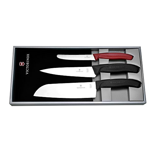 VICTORINOX スイスクラシック ギフトセット 3P スイスクラシック 三徳包丁 万能包丁 ペティナイフ 6.9003.3-X1