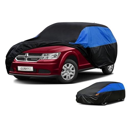 Dodge Car Cover Custom Fit Dodge Journey Waterproof All Weather, Lightweight Full Car Cover Outdoor Sun UV Rain Dust Snow Wind Protection. 12 Dodge Jo