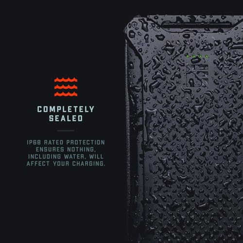 Image of Dark Energy Poseidon Pro Indestructible Portable Charger | 10,000 mAh High Capacity | Fast Charging USB-C and USB-A Ports, Ultra-Durable Armor Flex, IP68 Waterproof, Made for Adventures Off The Grid