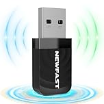 NEWFAST WiFi Dongle for pc 1300Mbps USB3.0 WiFi Adapter, Wireless Dongle For pc, For Windows 11/10/8.1/8/7, Mac OS X 10.11-10.15, MU-MIMO, USB Wireless Adapter for Laptop