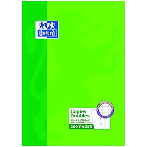 Cahiers Oxford A4 Seyès 200 Pages Cover