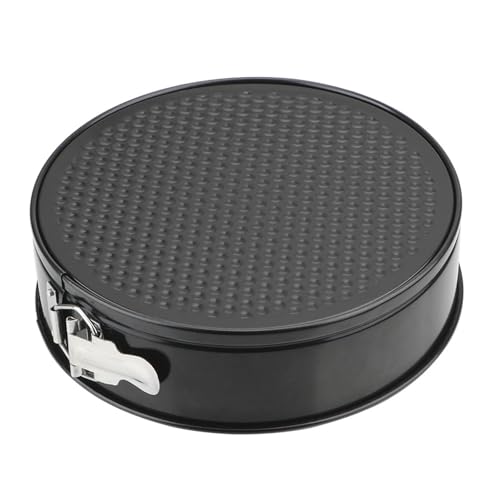 Poêle à gâteau ronde en acier au carbone robuste et durable