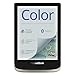 Produktbild PocketBook e-Book Reader 'Color' (16 GB Speicher, 15,24 cm (6 Zoll) E-Ink Kaleido Farb-Display, Vordergrundbeleuchtung, Wi-Fi, Bluetooth) Moon Silver