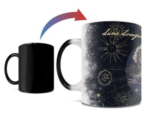 Morphing Mugs Harry Potter – Luna Lovegood - Holiday Magic Constellations - One 11 oz Color Changing Ceramic Mug – Image Revealed When HOT Liquid Is Added! MMUG1656