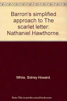 Paperback Barron's simplified approach to The scarlet letter: Nathaniel Hawthorne Book