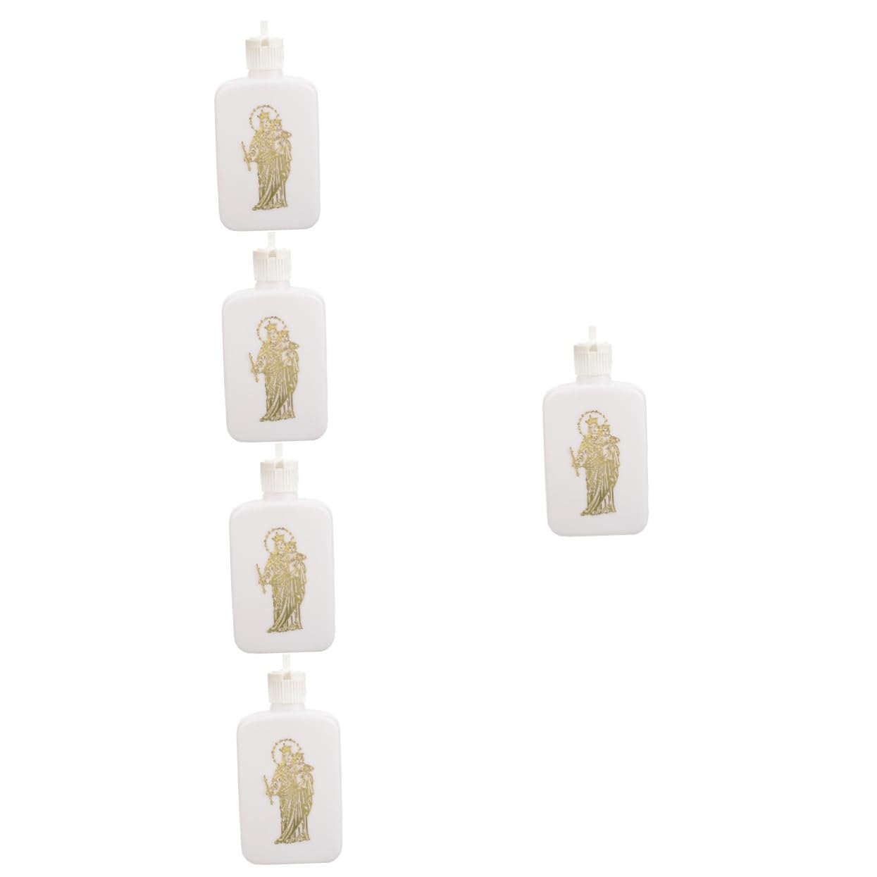 Botella de agua santa PRETYZOOM para ceremonias religiosas y bautizos