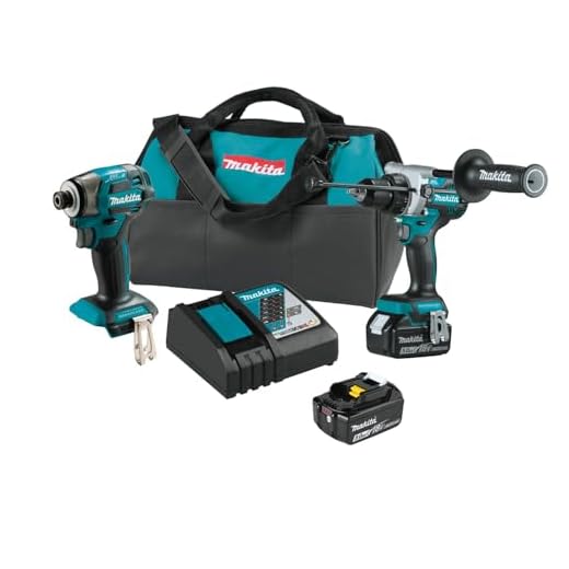 Makita XT297T 18V LXT® Lithium-Ion Brushless Cordless 2-Pc. Combo Kit (5.0Ah)