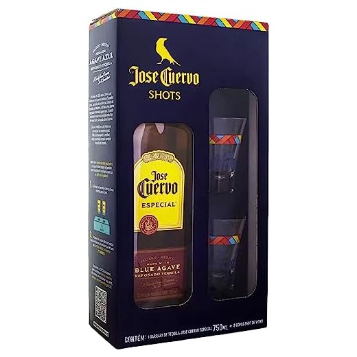 Tequila Jose Cuervo Kit 2 Copos. Shot