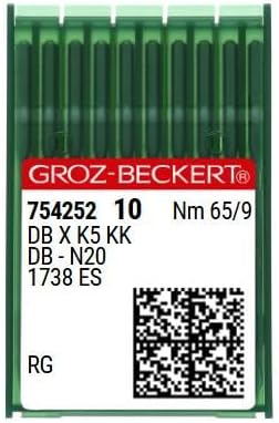 GROZ-BECKERT - 100PCS Groz-Beckert DBXK5 KK 1738KK DB-N20 Needles (80/12)