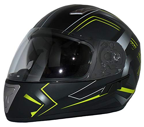 Casque intégral avec visière anti-vent H520-Arrow-GB taille XS
