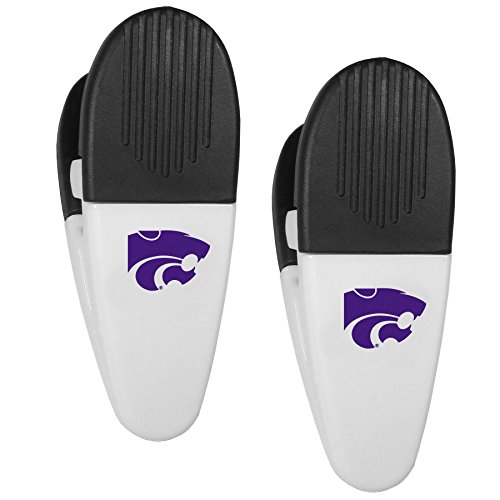 NCAA Kansas State Wildcats Mini Chip Clip Magnets, Set of 2